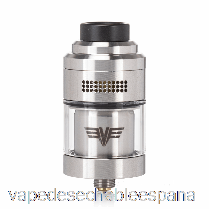 Vape Desechable España Vaperz Cloud Valkyrie Mini 25mm Rta Acero Inoxidable Cepillado
